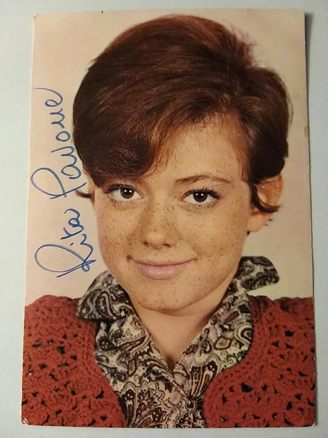 Cantante - Rita Pavone - Autografo originale.
