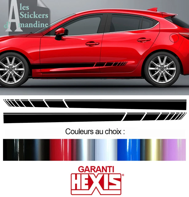 2 BANDES BAS De Caisse Pour Mazda 3 Sport Gt Autocollant Sticker Bd573N 2-bandes-bas-de-caisse-pour-mazda-3-sport-gt-autocollant-sticker-bd573n