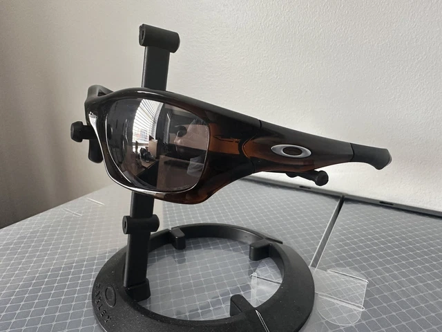 Oakley Pit Bull OO9127-08 Polished Rootbeer w/ Tungsten Iridium Polarized RARE