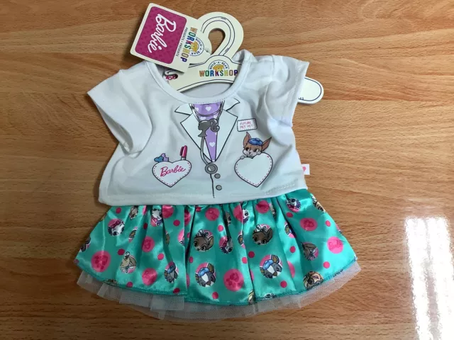 Barbie Vet Skirt & T Shirt Set Build A Bear