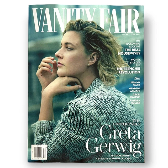 VANITY FAIR MAGAZINE December 2023 January 2024 Greta Gerwig Vintage