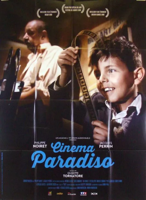 affiche du film CINEMA PARADISO 40x60 cm ressortie