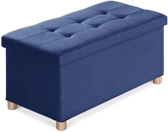 Pouf Contenore Rettangolare in Tessuto con Ruote, Pandora Swing - Arketicom