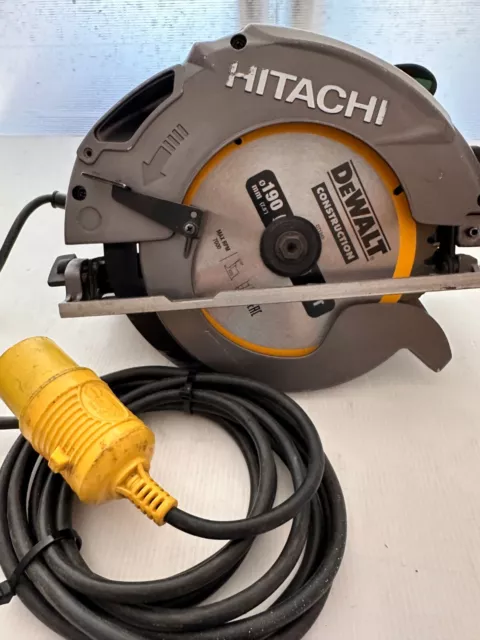 Hitachi C7U3 110v circular saw 190mm blade 30mm bore  brand new dewalt blade