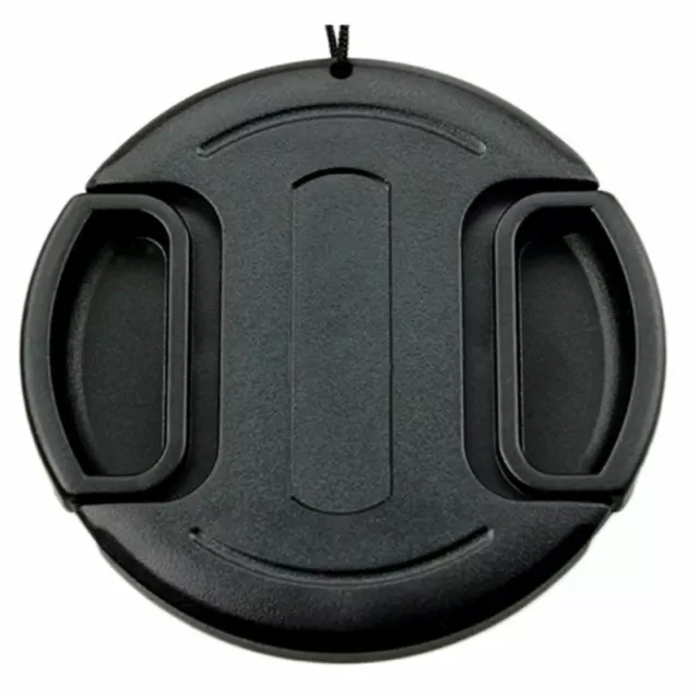 JJC 77mm Snap On/Clip on Lens Cap Protection Cover with Keeper for Canon Nikon