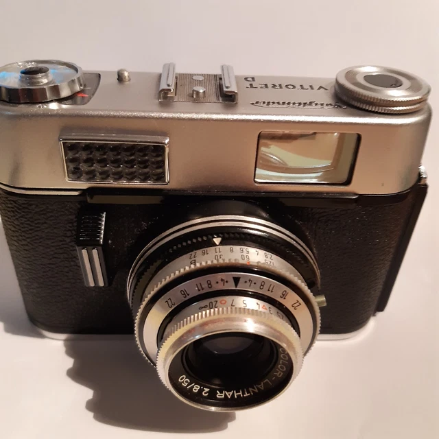 Appareil photo VOIGTLANDER VITORET D - PRONTOR 125 - COLOR LANTHAR 2,8/50