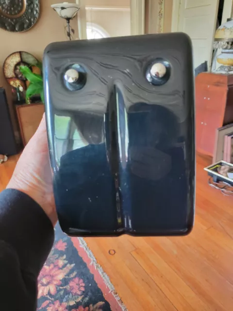 HARLEY DAVIDSON DYNA or FXR OEM BLACK ELECTRICAL PANEL COVER