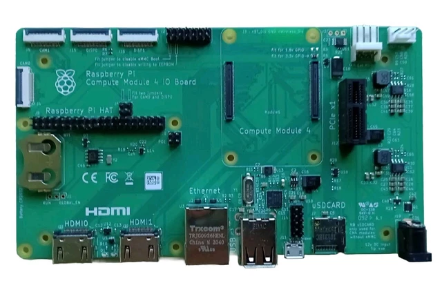 RASPBERRY PI COMPUTE Module 4 IO Board £24.64 - PicClick UK
