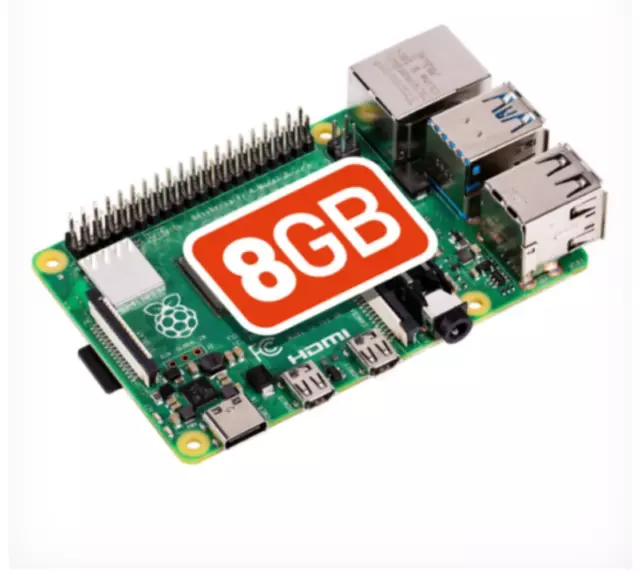 Raspberry Pi 4 Model B 8GB Board