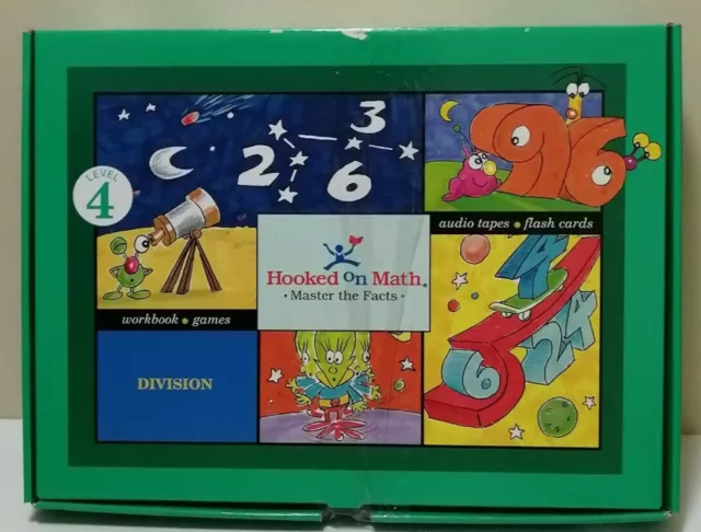 Hooked on Math Master the Facts w/ Audio Tapes, Flash Cards, Workbook - Level 4