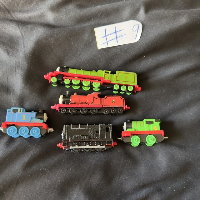 THOMAS THE TANK Engine & Friends Die cast Toys Train Bundle ( 5 Trains ...