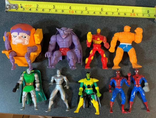 1990s toybiz MARVEL HEAVY METAL HEROES AVENGERS lot