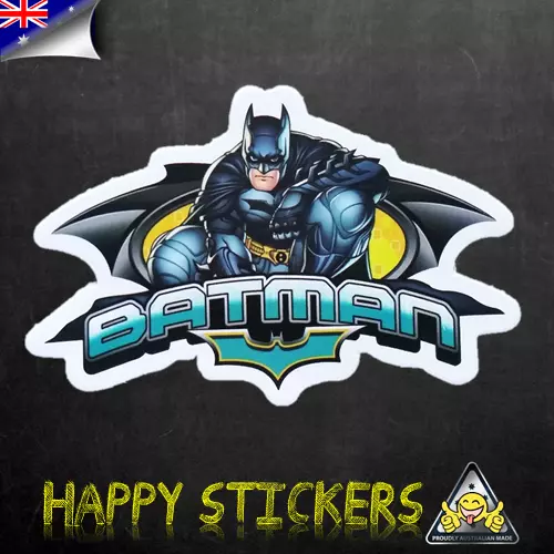 Batman Batwing Logo Luggage Car Skateboard Laptop Guitar Vinyl Decal Sticker