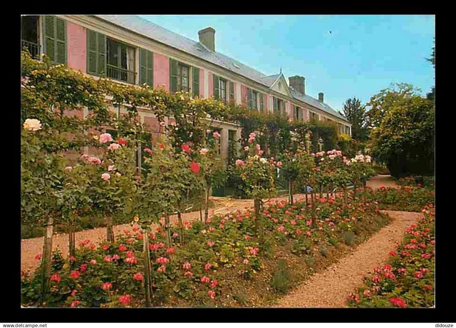 27 - GIVERNY - La Maison de Claude Monet et le Jardin - Fleurs - CPM