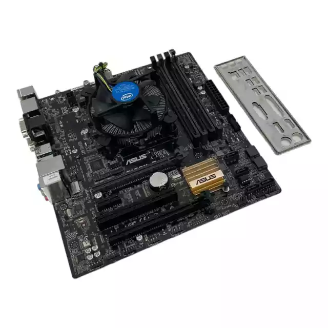 ASUS B150M-C FCLGA1151 mit Blende + CPU-Kühler mATX 4x DDR4