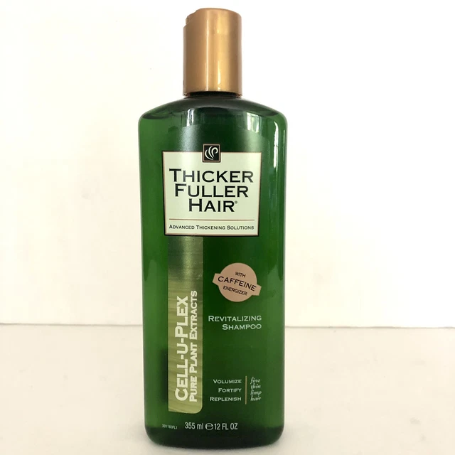 Thicker Fuller Hair Cell-U-Plex Revitalizing Shampoo 12oz