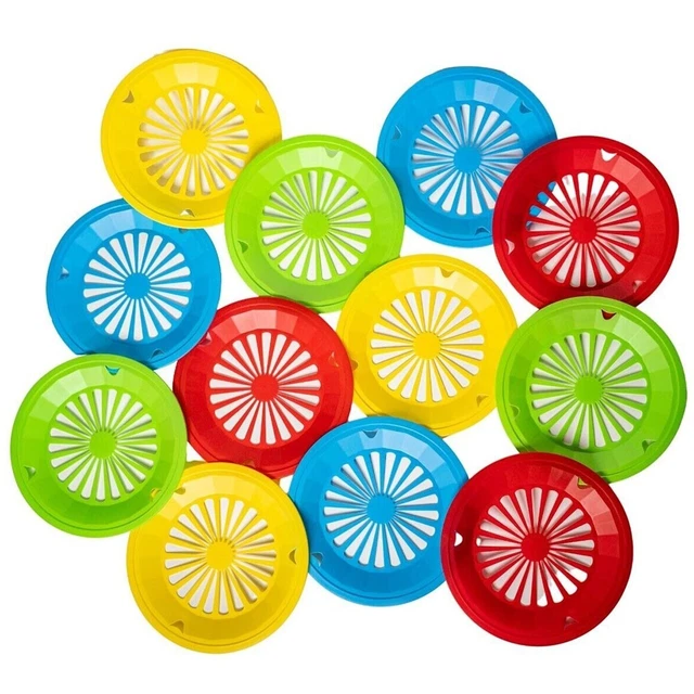 Tovaglia Rotonda Usa E Getta In Plastica 213 Cm - Trimming Shop, Impermeabile, Per Feste, Matrimoni E Picnic, Colore Rosso - 2