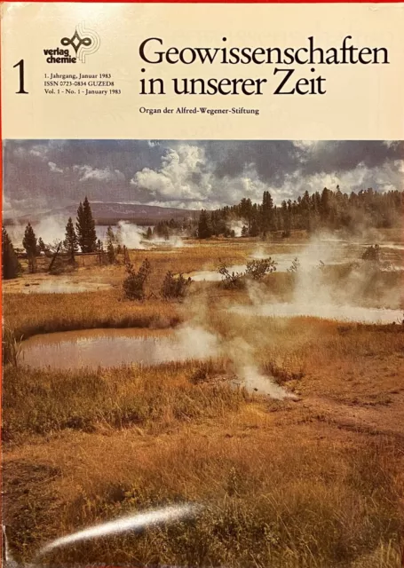 Geowissenschaften in unserer Zeit 1. Jahrgang, Januar 1983