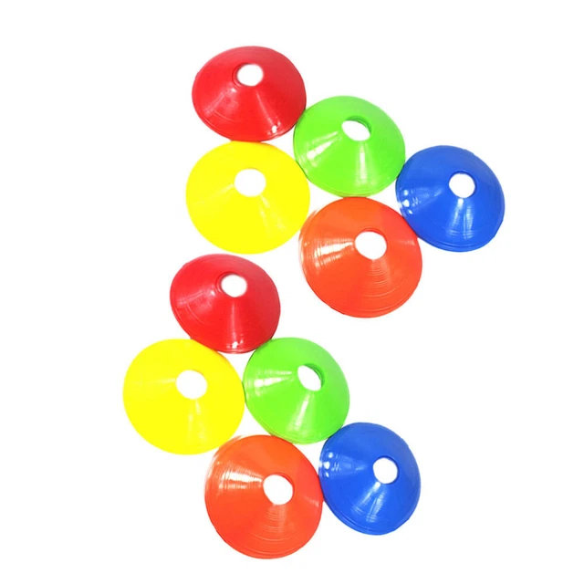 10 pz logo calcio disco agilità cono calcio elasticità calcio bambino