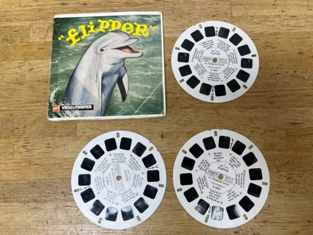 Vintage View Master Reels Flipper 1966