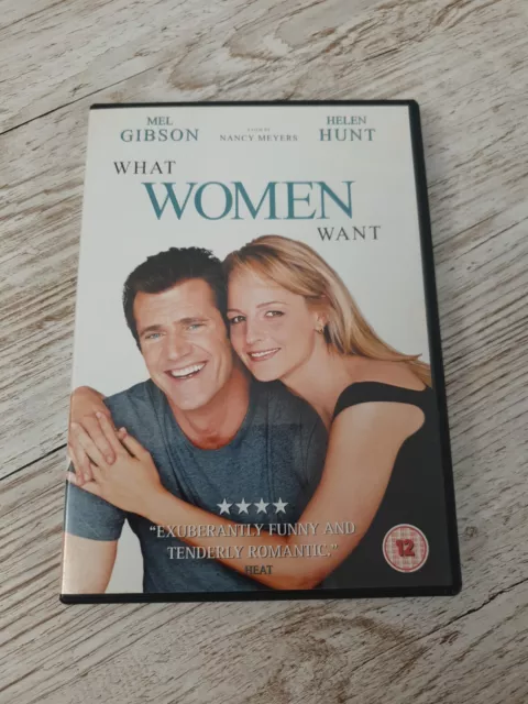 What Women Want DVD 2000 Comedy Movie with Mel Gibson And Helen Hunt