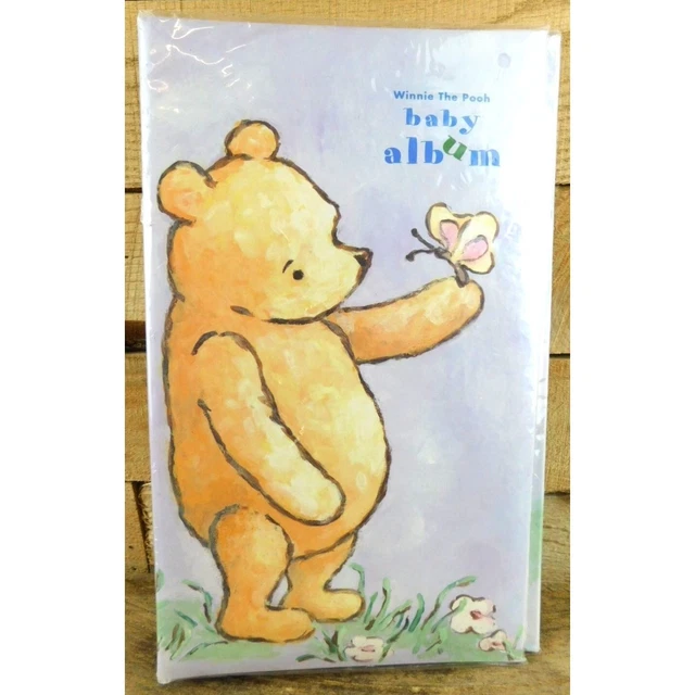 DISNEY CLASSIC WINNIE the Pooh Baby Photo Album New Unused 40 Picture