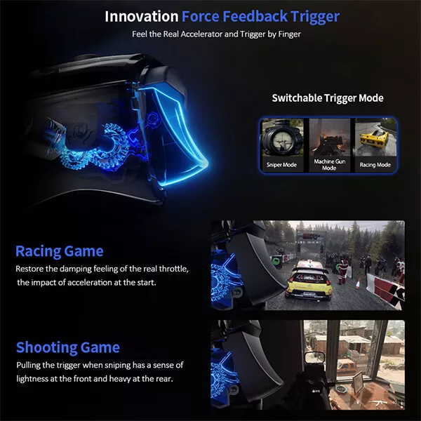 NEW Flydigi Apex 3 Force Feedback Elite Gaming Controller AU - PC/Switch/Android 3