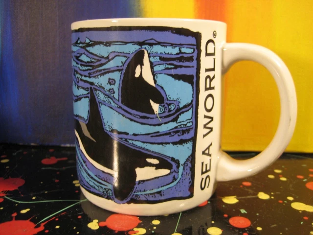 Sea World Killer Whale Orca Souvenir Mug - J Gotschalk Artwork