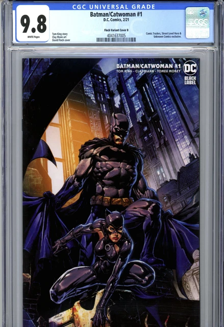 Batman/Catwoman #1 (2021) DC CGC 9.8 White David Finch Variant