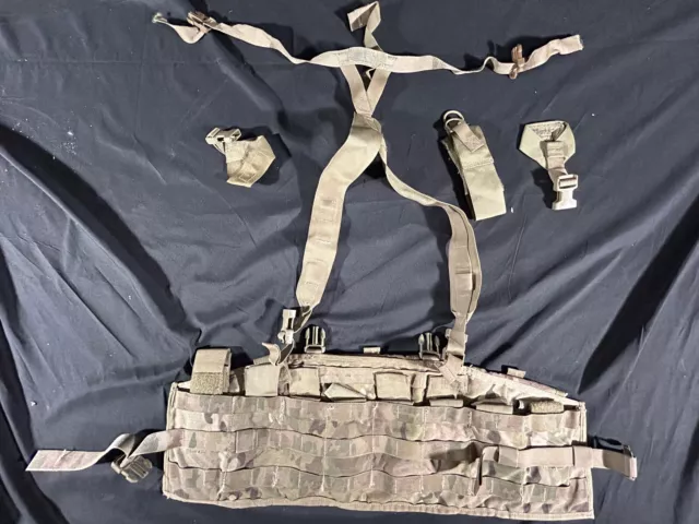 OCP Multicam Tactical Assault Panel TAP Chest Rig Vest Harness + Attachments