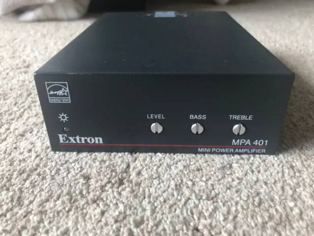 Extron MPA 401-100V 100V Mono Mini Audio Amplifier 40 Watts 60-845-11