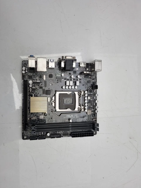 ASUS H1101-PLUS D3 LGA-1151 Socket DDR3 MINI-ITX Without I/O Shield £39 ...