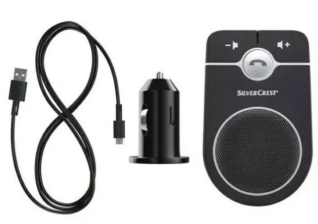 SILVERCREST BLUETOOTH CAR hand free set usb car charger micro USB