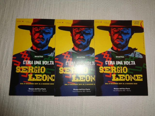 C'ERA UNA VOLTA SERGIO LEONE Mostra CARTOLINA /34/