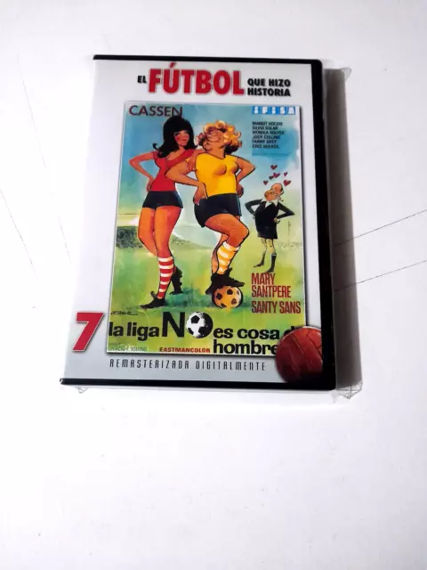 Dvd ”La Liga No Es Cosa De Hombres" Ignacio F Iquino Cassen Santi Sans Mary Sant