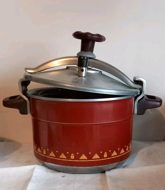 ANCIENNE COCOTTE MINUTE SEB 8Litres Décor Orange EUR 22,00 - FR