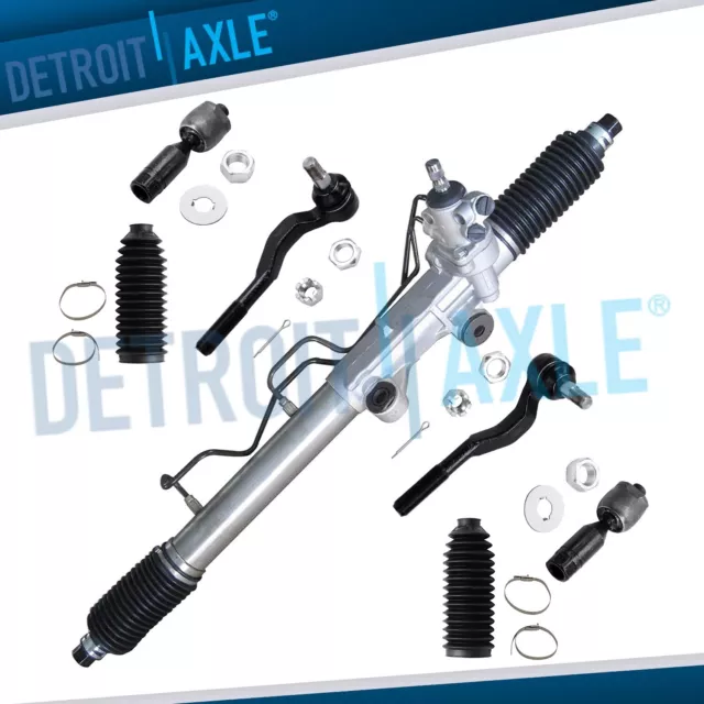 Complete Power Steering Rack and Pinion Tie Rods Kit for 1995-2004 Toyota Tacoma