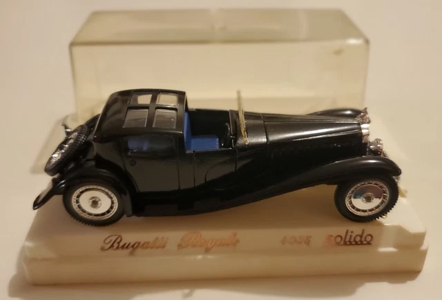 Miniature Solido 1/21 Bugatti Royale - Réf 8001 - Prestige - Occasion En Boîte