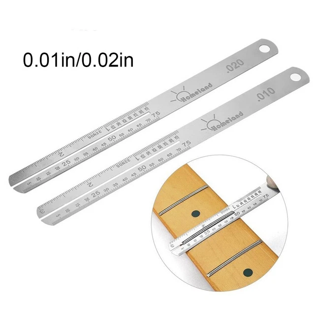 Professional Guitar Fretboard Protector Stainless Steel Nut Repair Tool Set