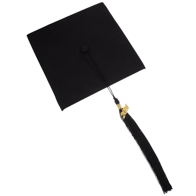 Pompon De Graduation 2025 Doré – Pendentif Année Avec Chaîne Pour Chapeau De Cérémonie, Souvenir Diplôme