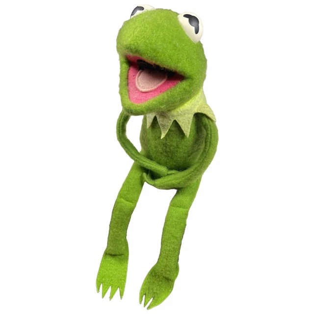 1976 Vintage 20" Fisher-Price Kermit the Frog Plush Stuffed Toy #850 Jim Henson