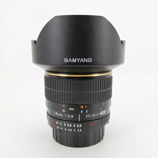 Objectif Samyang 14mm 2.8 ED AS IF UMC pour Nikon