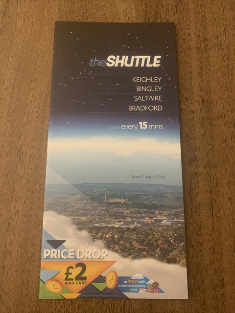 Transdev Bus Timetable KEIGHLEY BUS (TRANSDEV) timetable for the