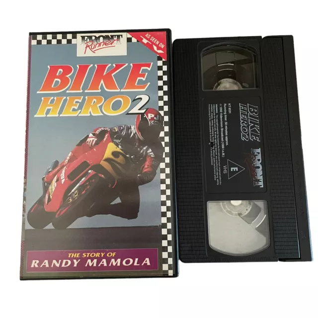 Bike Hero 2 - The Story of Randy Mamola - PAL VHS Video Tape