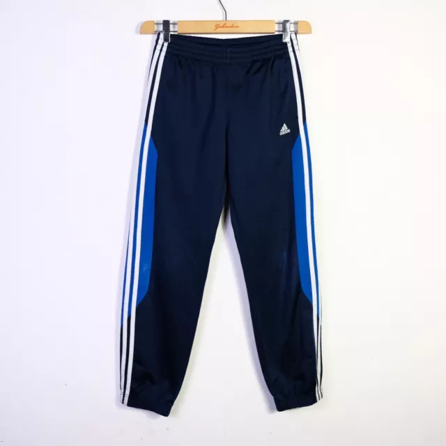 Pantalone ADIDAS taglia 12 Anni Bambino Poliestere Blu Child Trousers Sportivo