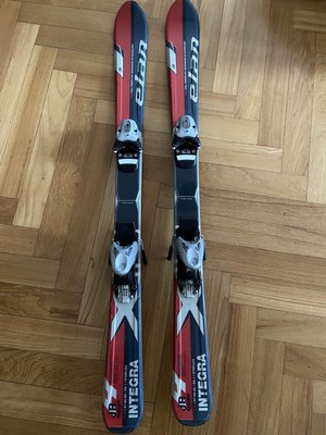 elan 1 PAIO DI SCI 194cm con ATTACCHI e racchette 