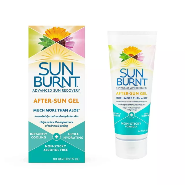 Gel de aloe vera ultra hidratante de Sunburnt 6 onzas