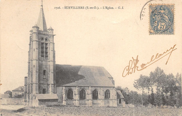 95-Survilliers-L Eglise-N�6026-D/0103