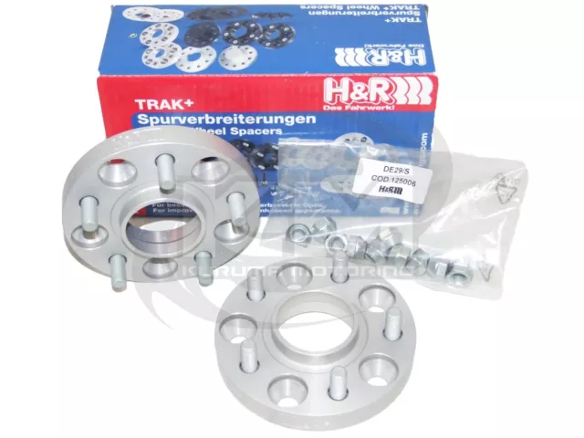 H&R 30mm DRM Wheel Spacers 5x114.3 12x1.25 CB:66.1mm for Nissan 370Z/Juke