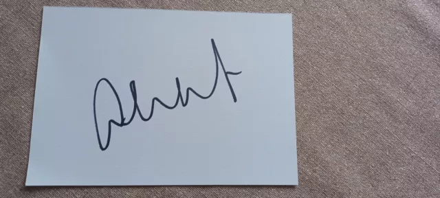 Chris Woakes - England - Hand Signed Card